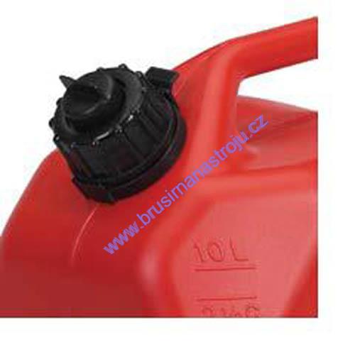 Kombinovaný kanystr s nalévacím hrdlem olej-benzín 2,5 a 5 litrů - STANDART