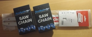 Vodící lišta 35cm, OREGON 140SDEA041 + 2xřetěz D1C, 52článků