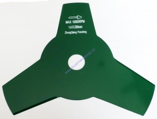 Žací nůž Gude - 3zubyx230mm  tl.1,4mm, pro GMS 750