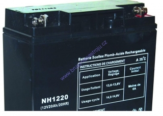 Baterie bezúdržbová   12V - 18Ah