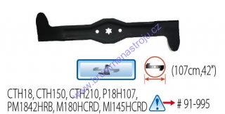 Nůž do sekačky HUSQ, Part - 54,3cm  Levý