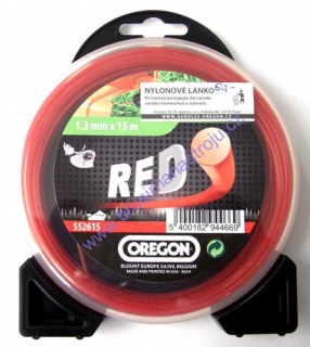 OREGON - Nylonové lanko RED - 2,4mmx15m